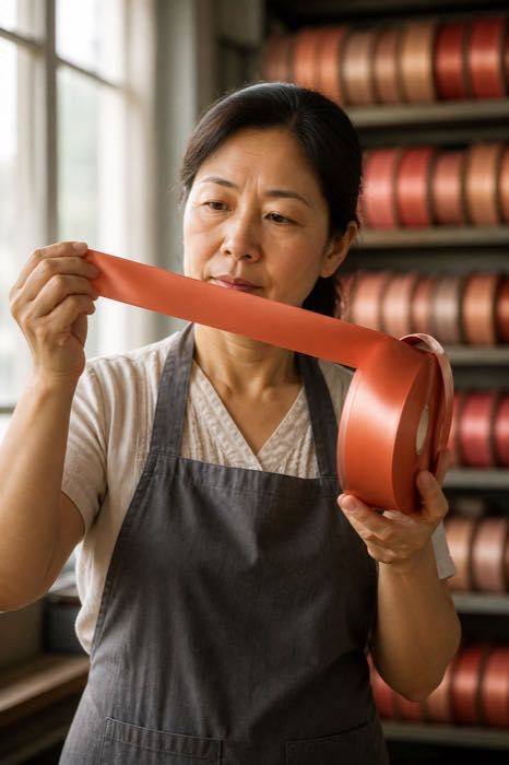 The Science of Satin — How Fabric Weave Structure Defines Ribbon Feel and Performance