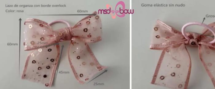 Confirm Christmas Wired Organza Glitter Perfume Bottle Bow Project