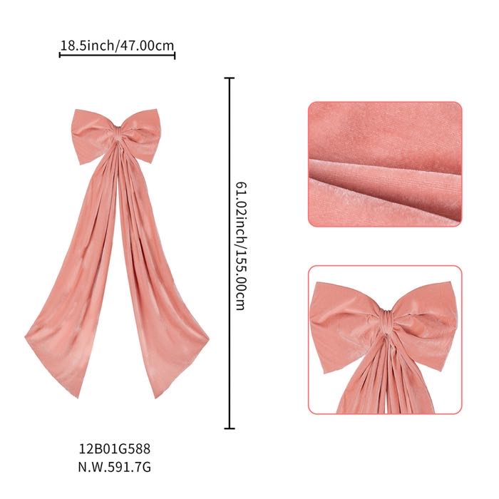 Elevate the Vibe with This Velvet Bow Decor