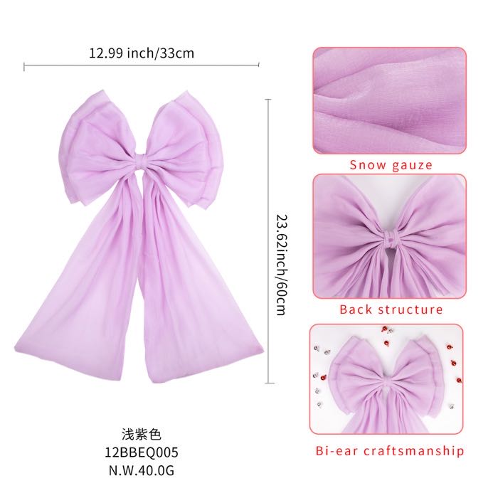 Fabric Bows for Wedding Holiday Birthday Party Decoration