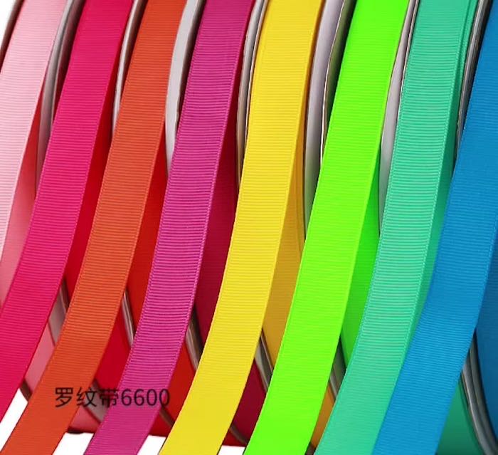 MSD 196-color 9mm Grosgrain Ribbon for Holiday Celebrations and Gift Packaging