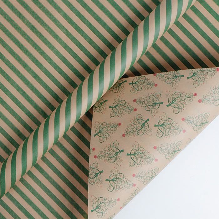 MSD Customizable Holiday Flower Gift Wrapping Paper with Novel Patterns Christmas Valentine's Day Birthday