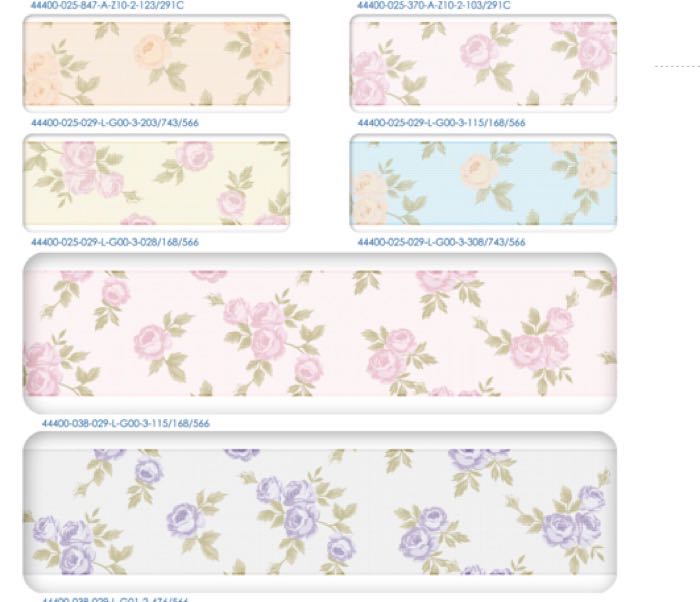 MSD Daisy Bloom Floral Grosgrain Ribbon