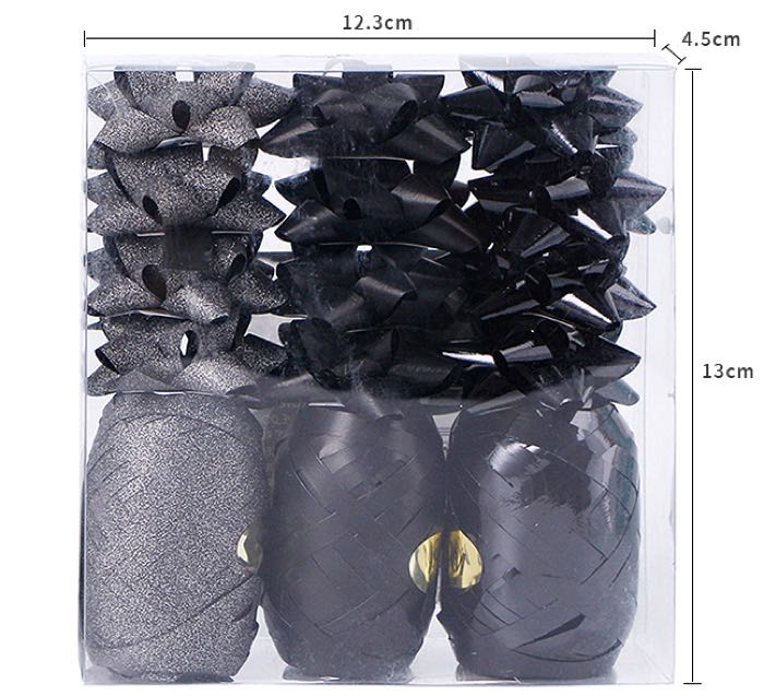 MSD Wedding Curly Bow Small Ribbon for Balloon Decoration Birthday Gift