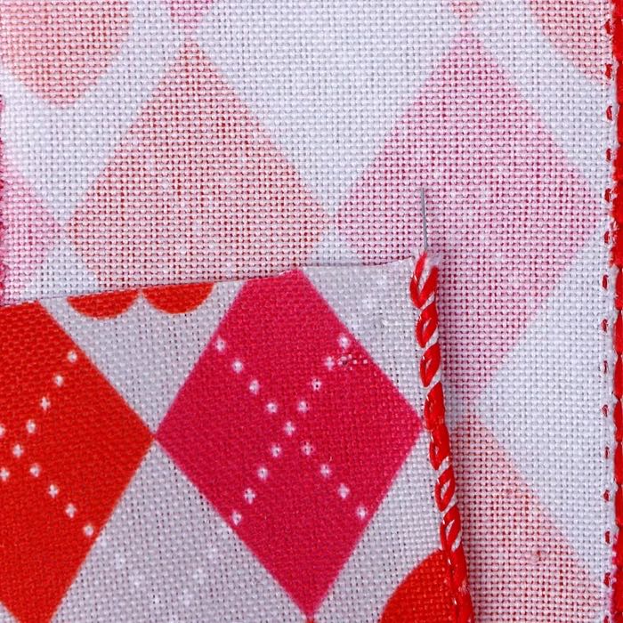 High-qualit Valentine Wired Ribbon Company