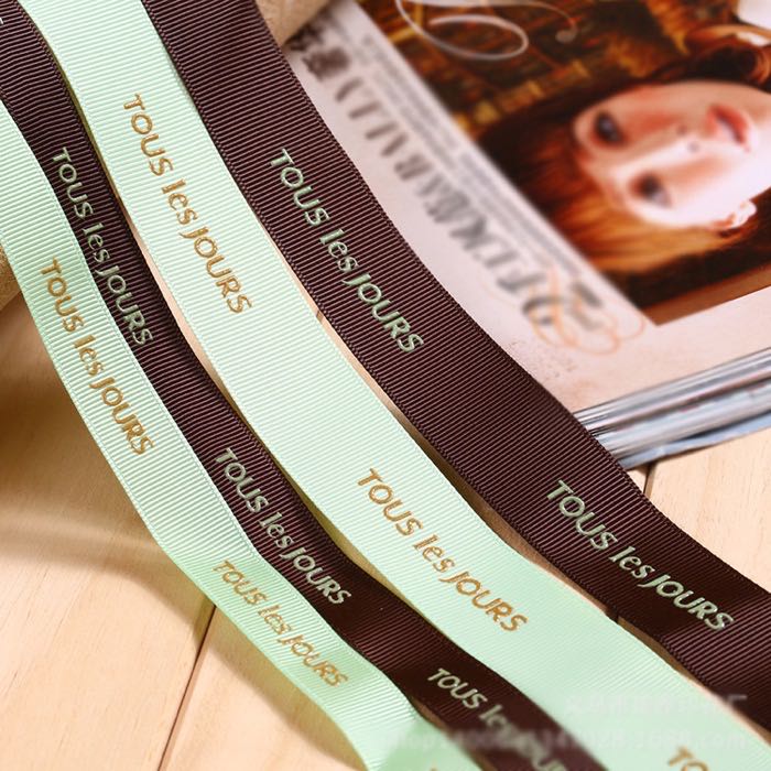 Ribbed Printed Ribbon: the Ultimate Choice for Premium Packaging & Branding